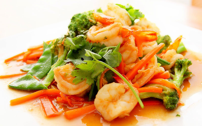 Porc aigre-doux, plat asiatique à emporter